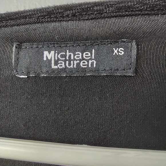 Revolve Michael Lauren Seth long sleeve drop shoulder wrap top size XS NWT - Picture 6 of 8